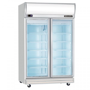 Display Chiller 2 Door - Silver